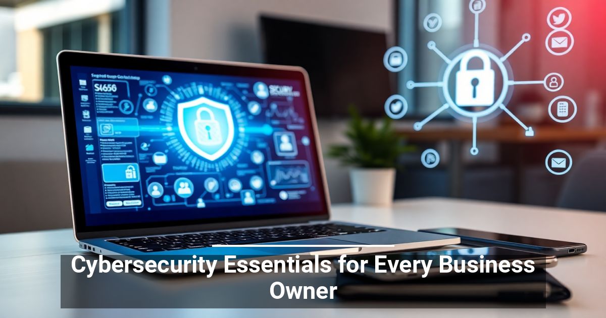 Cybersecurity Essentials for Every Business Owner
